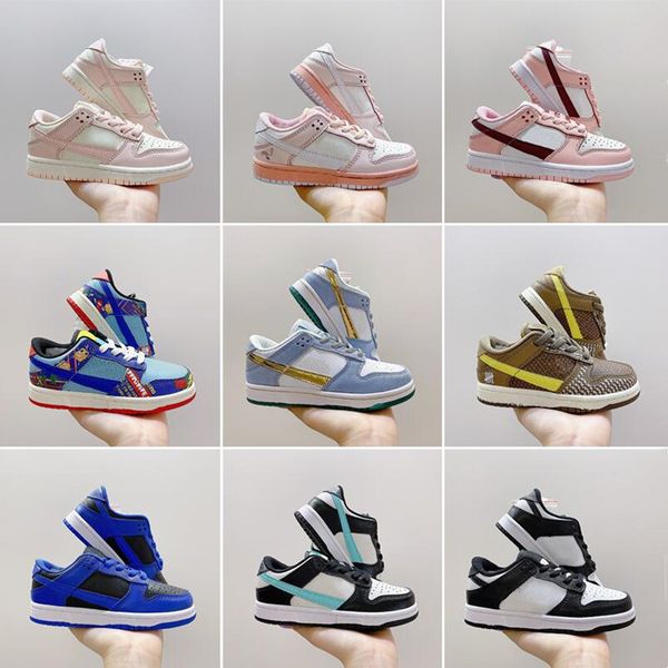 

td kids dunks infant kids running shoes firecracker canteen unlv pink foam children sports shoes toddler casual trainers boy & girl sneakers, Black