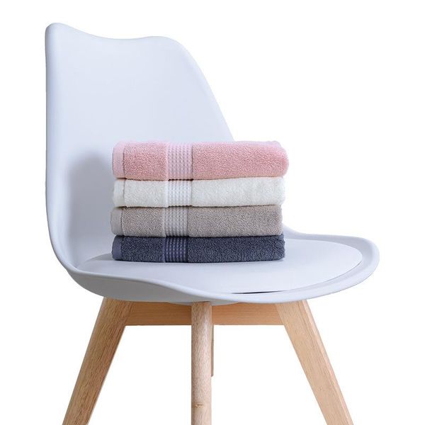 

towel 4pcs bath towels aksu long-staple cotton thicker 76*34cm better water absorbent household for men and women bathroom