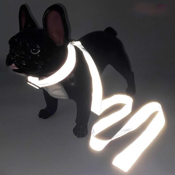

reflective cloth dog collar method bucket vest type walking rope small and medium sized traction collars & leashes