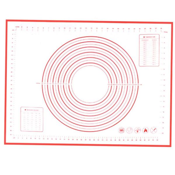 

silicone dough baking mat bakeware 60x80cm macaron oven pasta tools sheet tray liner cake mold pad multi-function rolling pins & pastry boar