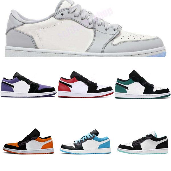

2021 low shoes 1s chaussures de haut og cour orteil noir violet hommes sp travis scotts femmes eurwxgu