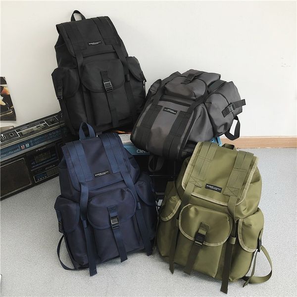 

casual backpack fashion men nylon waterproof lapschool large bag for teenage boys