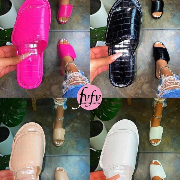 

slippers [fvfv]2021 summer square toe women fashion thin high heel ladies mules female outside slides sandal shoes, Black