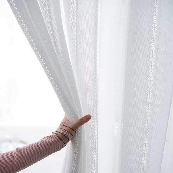 

curtain & drapes japanese white romantic tull for living room girls bedroom hollow out curtains window party tulle pa
