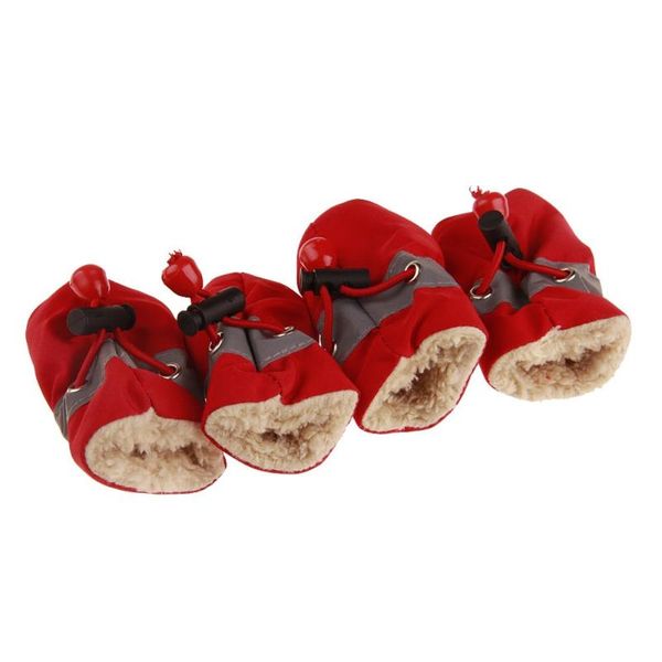 

dog apparel waterproof winter pet shoes anti-slip rain snow boots footwear thick warm for small cats dogs puppy socks booties