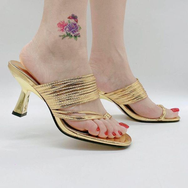 

dress shoes italian quality golden fashion elegant 2021 african wedding high women with stone heels summer pumps, Black