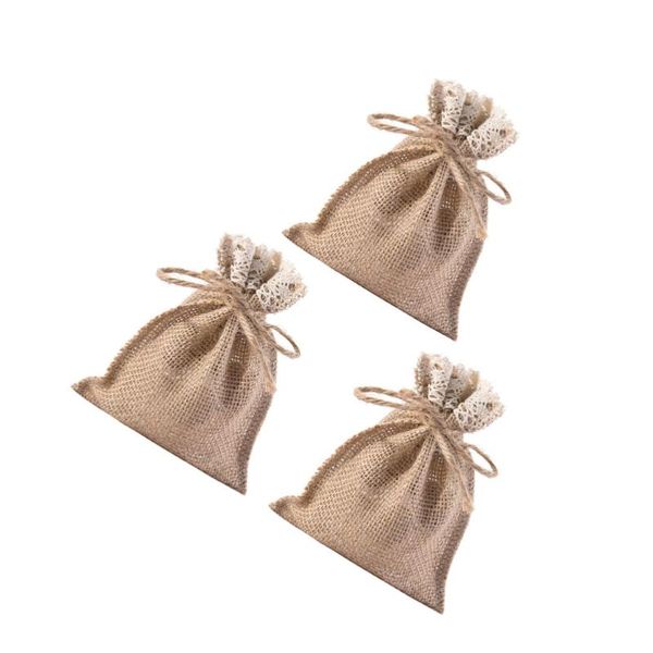 

gift wrap 3pcs lace storage pouches portable jewelry practical bags