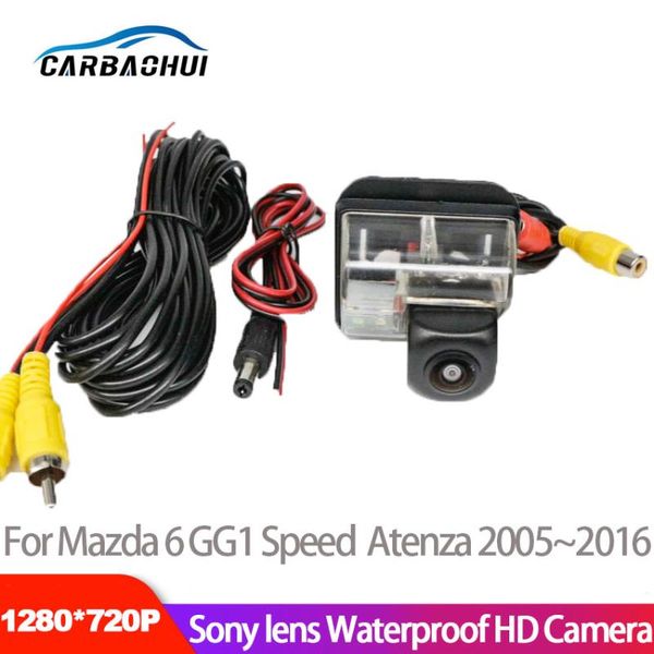 

car rear view cameras& parking sensors wireless reverse camera forÂ 6 gg1 speed atenza 2005~2021 ccd hd waterproof +/ rca