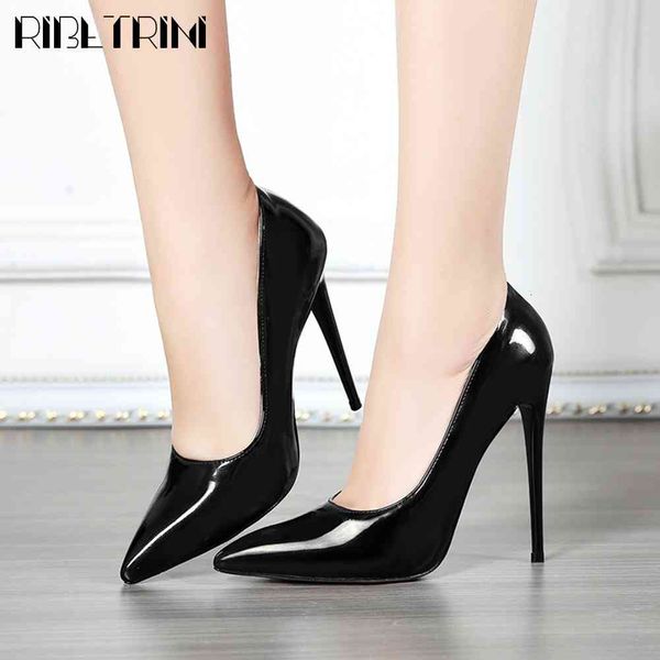 

sandals classic office ladies high thin heels shoes solid color women autumn ol pointed toe pumps, Black