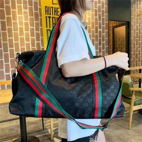 

outlet sale 80% off new fashion luggage short distance hand travel sports one shoulder bag colorful belt dumpling wholesale store