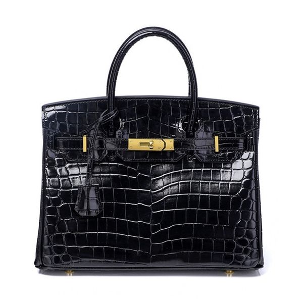 

handbags designers bags fashion crocodile real leather bag one shoulder straddle cowhide women s bag handbagluxury and women's wan