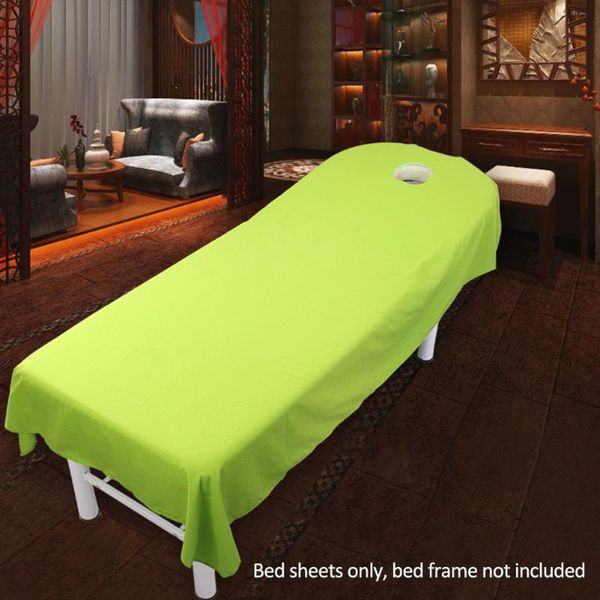 

sheets & sets bed sheet salon microfiber bedding article soft home table cover machine washable plain wrinkle resistant massage spa couch