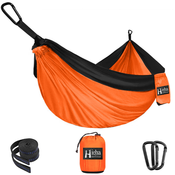 

tents and shelters double mosquito net hammock 270*140cm outdoor leisure nylon rope color-blocking camping tent
