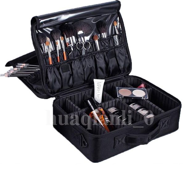 

large make up bag vanity case cosmetic nail tech storage beauty box bags & cases