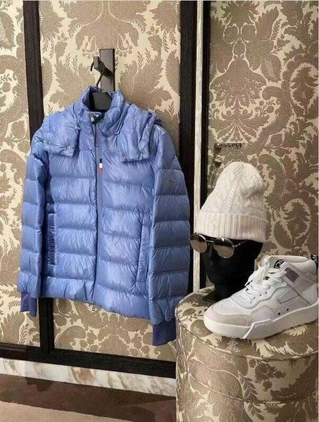 

men hooded down coat waterproof soft warm double zipper parkas black blue jacket size 12345