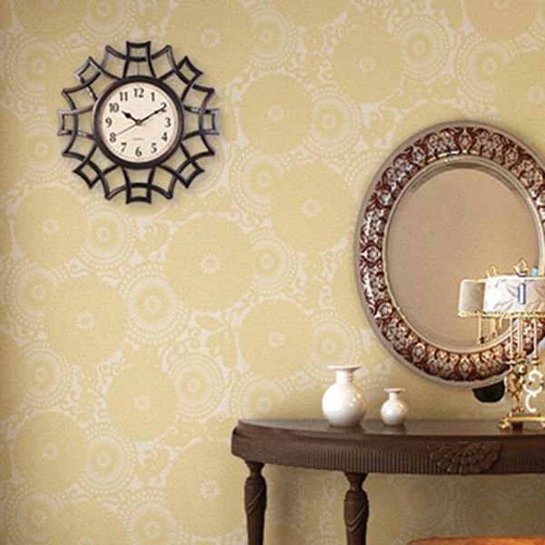 

wall clocks abstract clock nordic vintage numeral geometric quartz mordern home design decorative supplies black