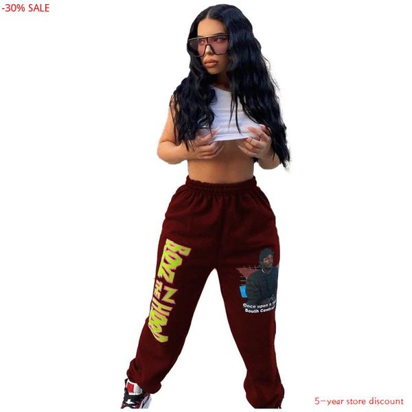 

jogging long pants harajuku fall 2021 women trendy letter printed trousers woman sweatpants pant 90s aesthetic women's & capris, Black;white