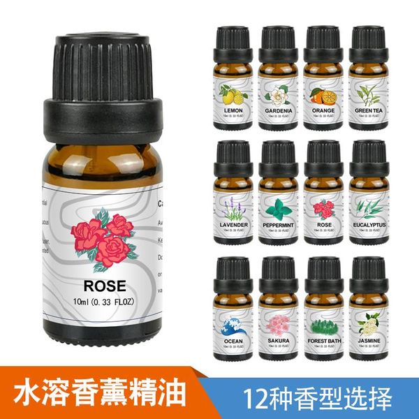 

car air freshener 10ml auto natural plant essential oil no alcohol water soluble perfume aromatherapy diffuser interior