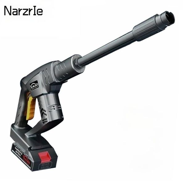

water gun & snow foam lance high pressure car washer wireless/wired rechargeable lithium battery auto spray cleaning portable handheld clean