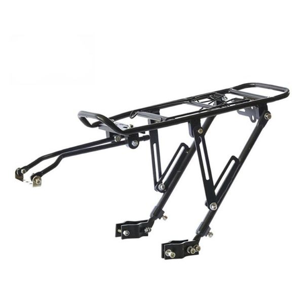 

bike saddles disc brake aluminum alloy bicycle rear rack mtb foldable bikes pannier carrier bag luggage shelf