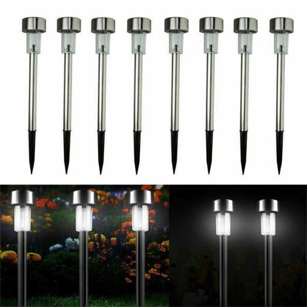 

party decoration 10pcs solar lights outdoor led garden pathway light warm white/multiple landscape for lawn/patio/yard