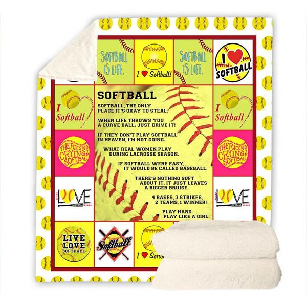 

blankets abstract sports puzzle baseball 3d print velvet home sofa sherpa blanket for beds warm fleece camping quilt