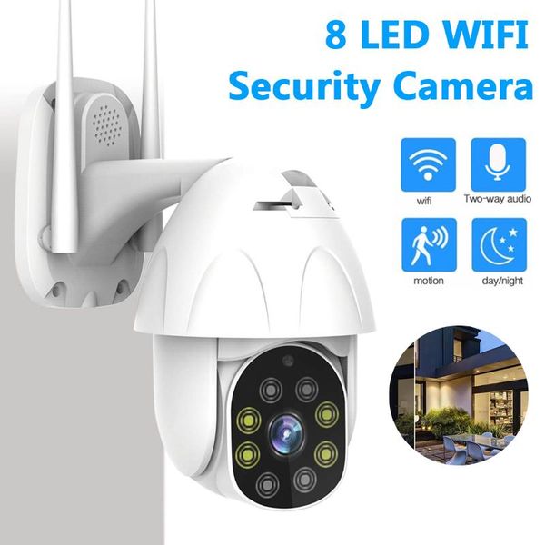 

outdoor waterproof wifi ptz pan tilt security ip ir camera night vision pir wireless surveillance cameras