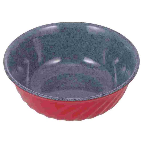

bowls 1pc melamine bowl container household ramen instant noodle (red)