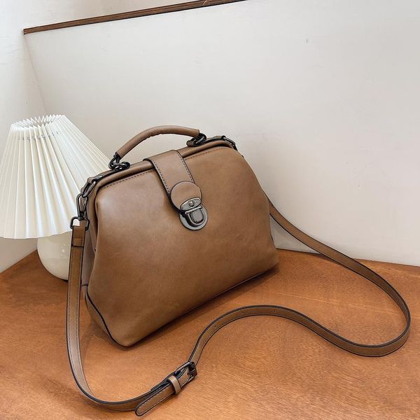 

shoulder bags fashion designer women totes crossbody female leather solid color large handbag for 2021