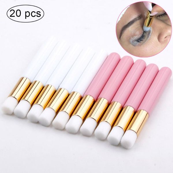 

makeup brushes 10/20pcs professional eyelash cleaning brush extension tool clean skin care remover washing cosmetic applicator