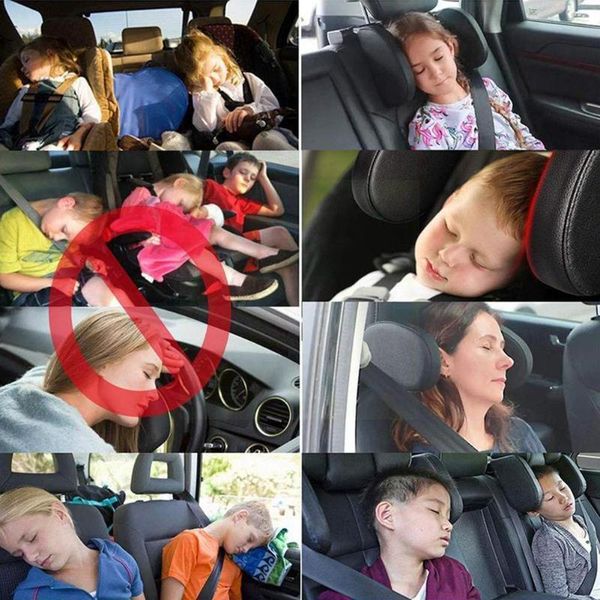 

Seat Cushions Car Neck Headrest Travel Rest Pillow Cushion Auto U Pillows Shaped Head W4J6