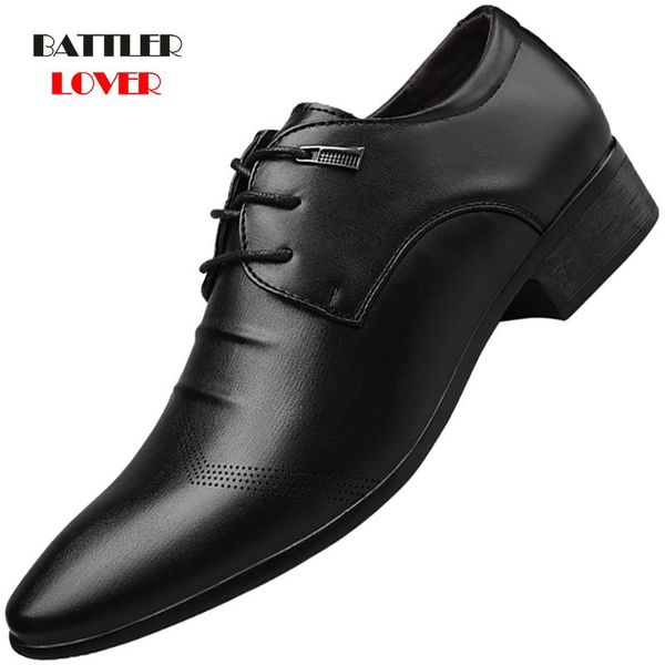 

dress shoes formal oxford for mens man wedding office men zapatillas hombre deportiva mocassin homme derbi, Black