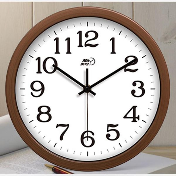 

wall clocks circular living room clock watch designer mute digital wanduhr watches home decor design quartz creative l