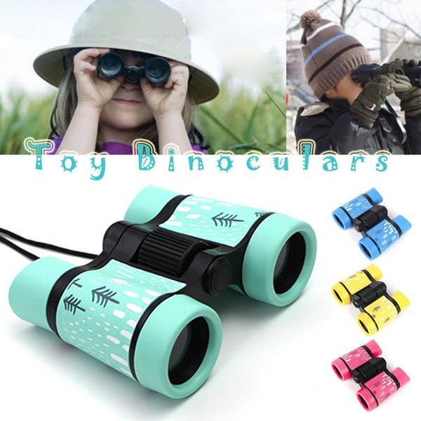 

telescope & binoculars 4x30mm kids adjustable toy bird watching traveling hiking accessories outdoor play children