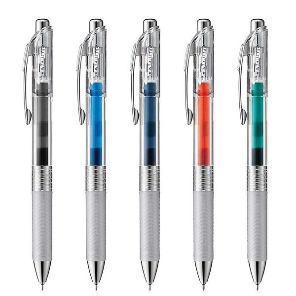 

pentel speed dry neutral pen transparent bar bln75 color signature smooth 0.5 press action students use black test pencil gel pens