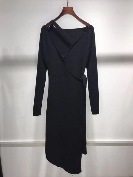 

casual dresses wb11221 fashion women 2021 spring dress luxury european design party style, Black;gray