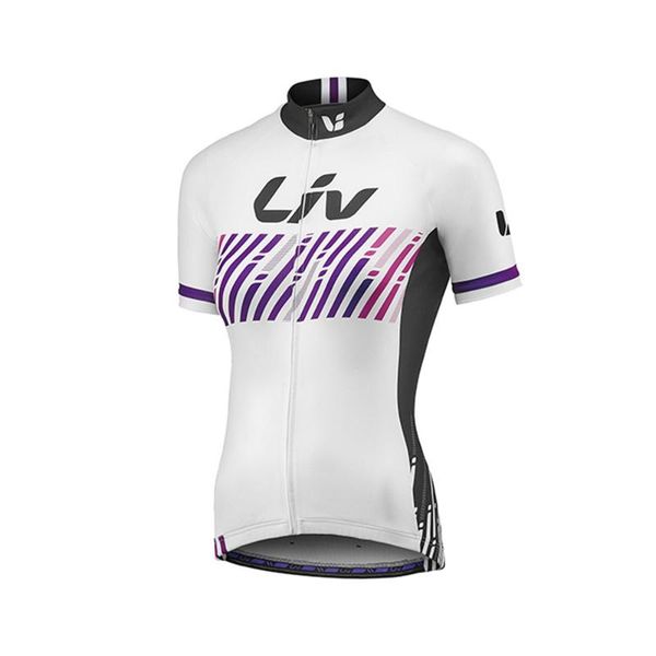 

racing sets liv women's cycling jersey summer 2021 blusas mujer de moda bike clothing coat roupa ciclismo feminina short sleeve mtb app, Black;blue