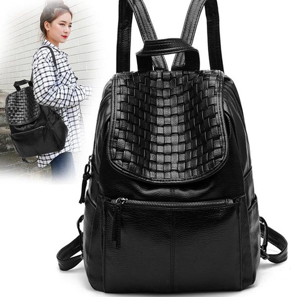 

backpack waterproof for women shoulder bag school teenage girls light ladies travel
