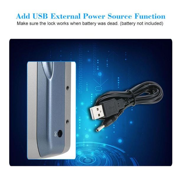 

wireless smart home remote control security invisible keyless entry door lock