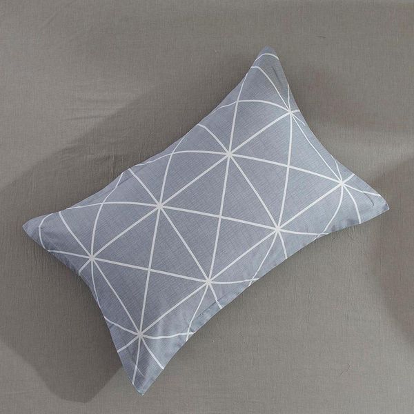 

pillow case cotton pillowcases plaid cover decorative bedding rectangle home princess pillowcase