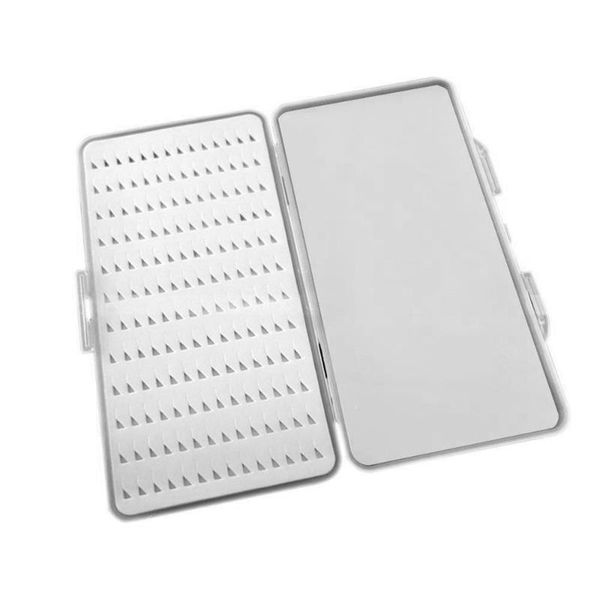 

1x fishing box with slid foam pocket slit insert waterproof lure accessories 1pc