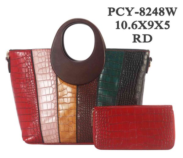 

evening bag 2021 diophy alligator color matching purse women's handbag