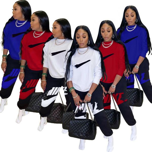 Plus Size Mulheres Sweatsuits Conjuntos de duas peças Fatos de treino rasgados com capuz Calças de manga comprida Roupas de cor sólida Jogger Suits S-3XL Casual Sportswear 232M