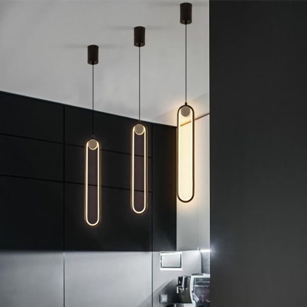 

nordic led ring pendant lights home decoration accessories hanging lamp indoor bedside living room table dining dinning kitchen lamps