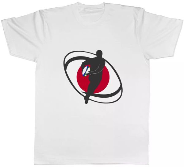 

Japan Rugby Mens T-Shirt, White;black
