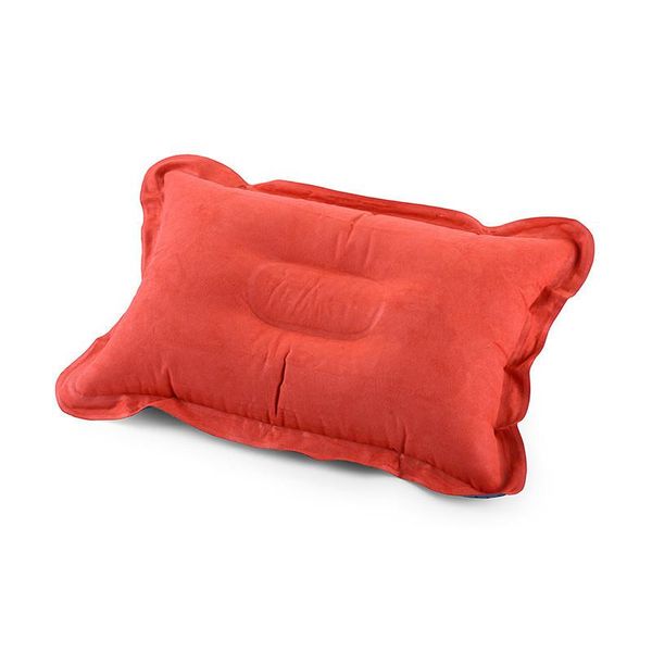 

outdoor inflatable pillow travel camping mini suede comfortable sleeping pads