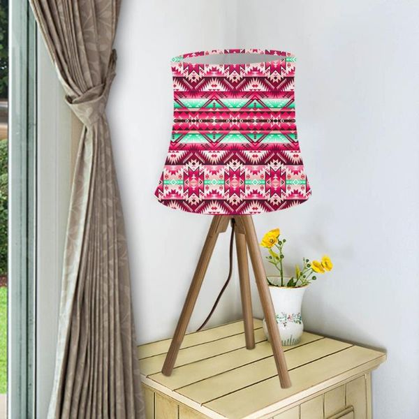 

lamp covers & shades modern for table aztec pattern print washable wall mini lampshades home accessories two size