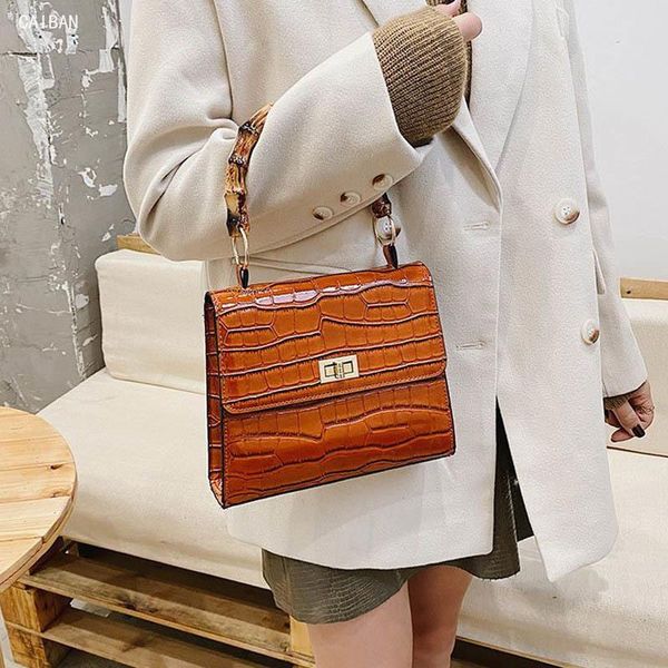 

evening bags women bag stone pattern handbag leather flap hand for crossbody shoulder vintage design ladys daily clutches
