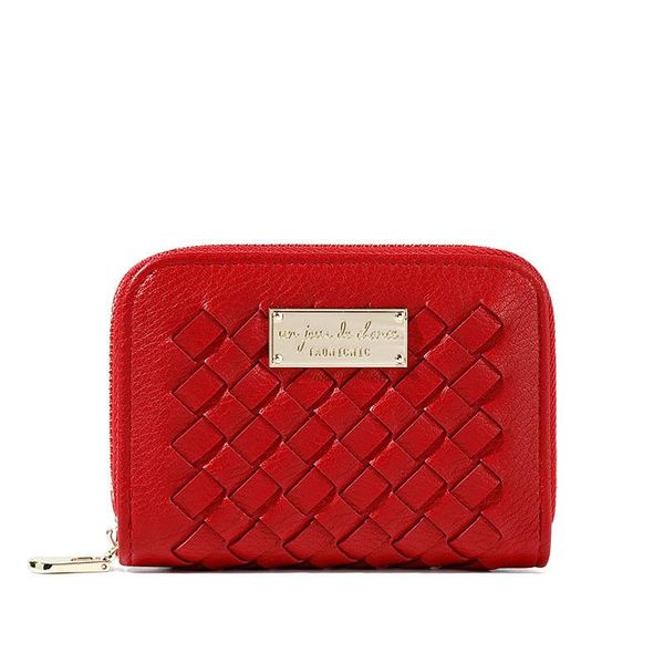 

wallets women function card holder case id s lady purses wallet large capacity document bag carteira mujer, Red;black