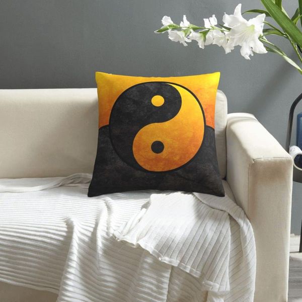 

pillow yin yang pillowcase printed cushion cover sofa waist
